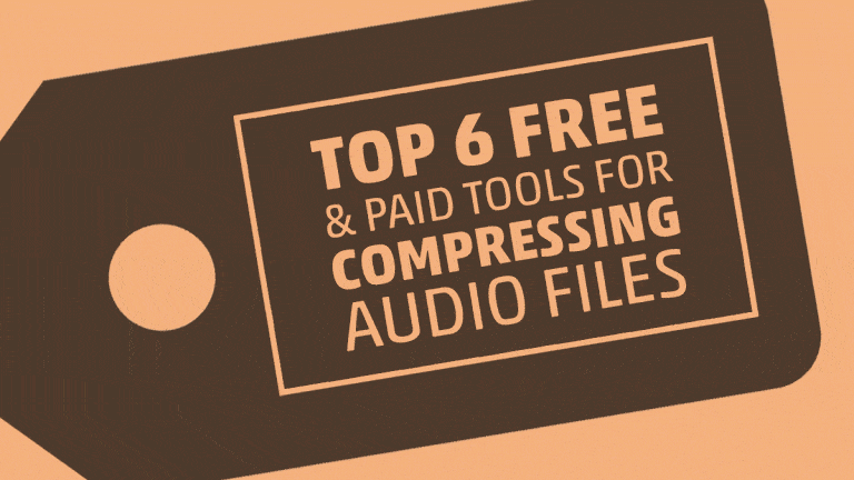 compress video file audio