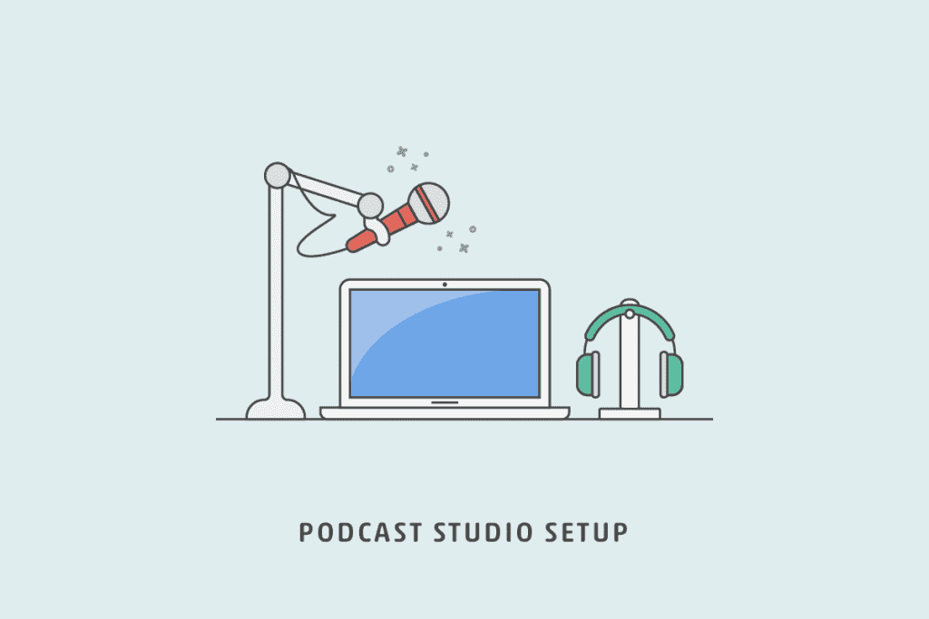 Podcast Studio Setup 