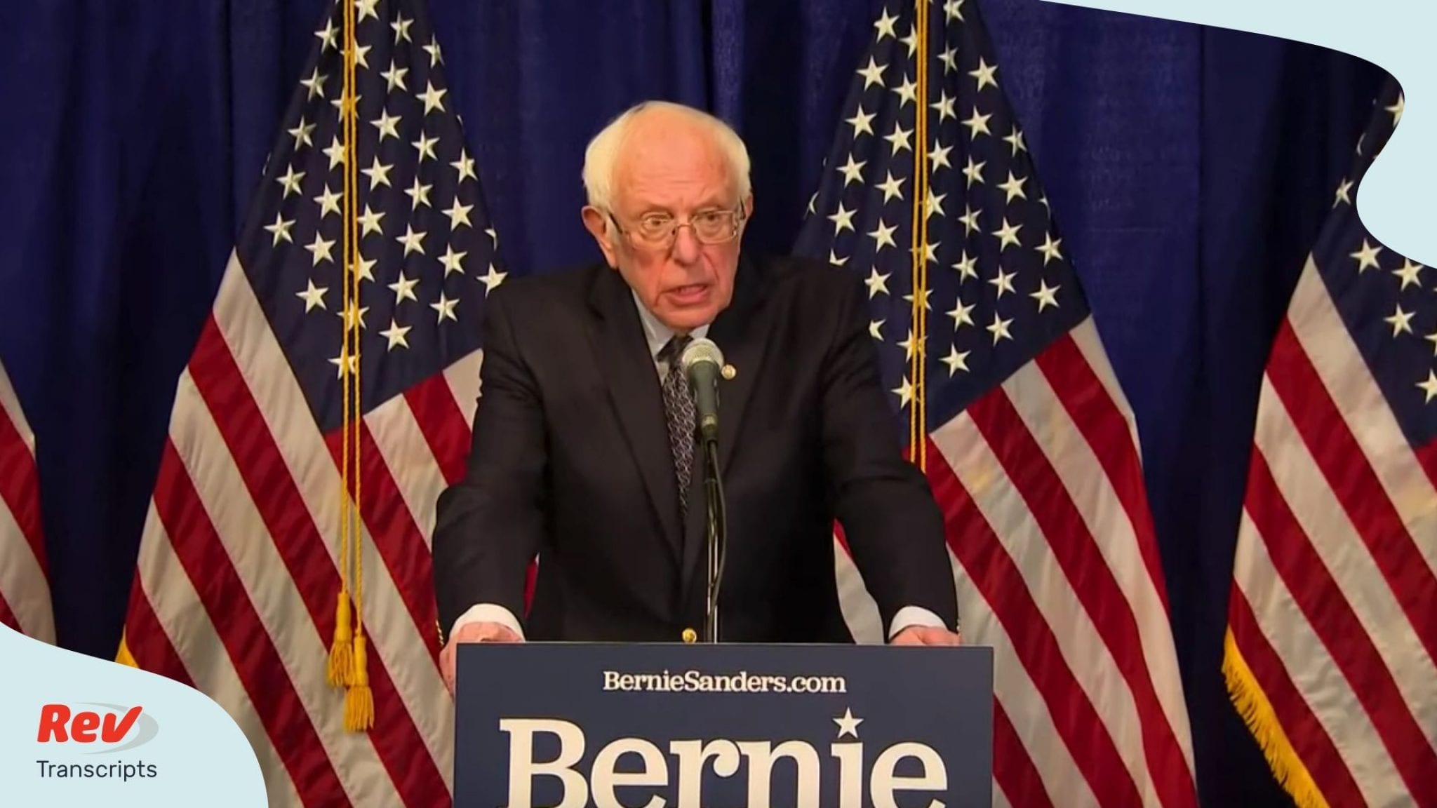 Bernie Sanders News Conference Speech Transcript Sanders Stays In Race Despite Key Losses Rev 