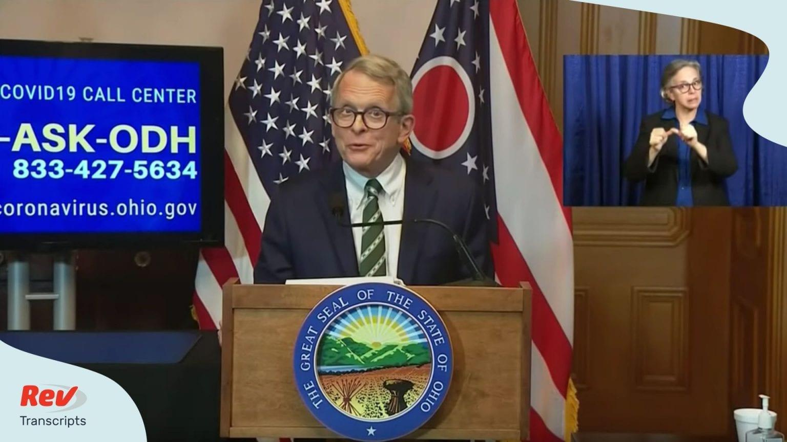 dewine press conference