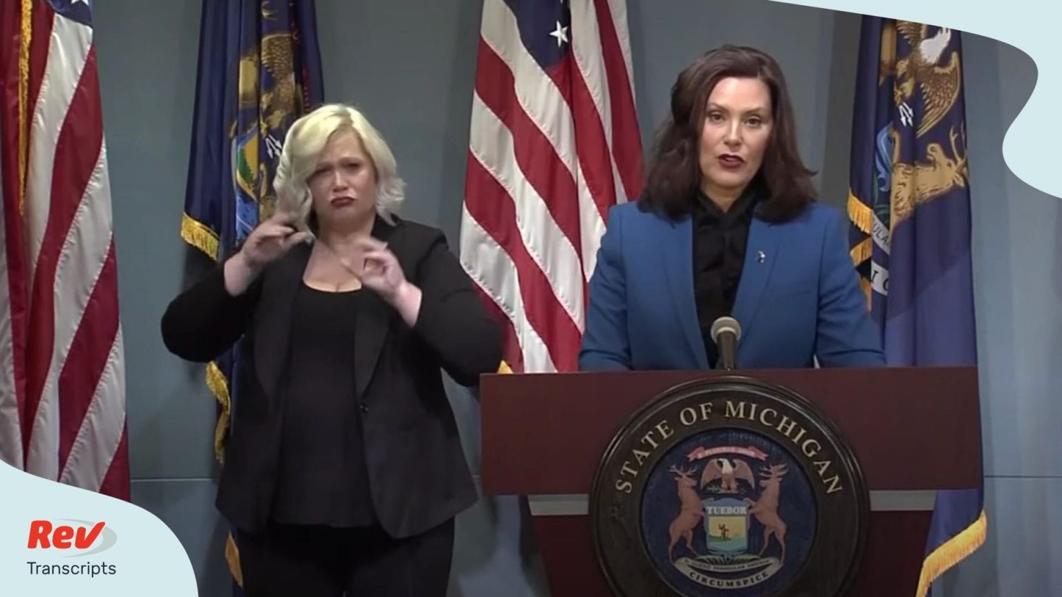 Michigan Governor Gretchen Whitmer Press Conference Transcript May