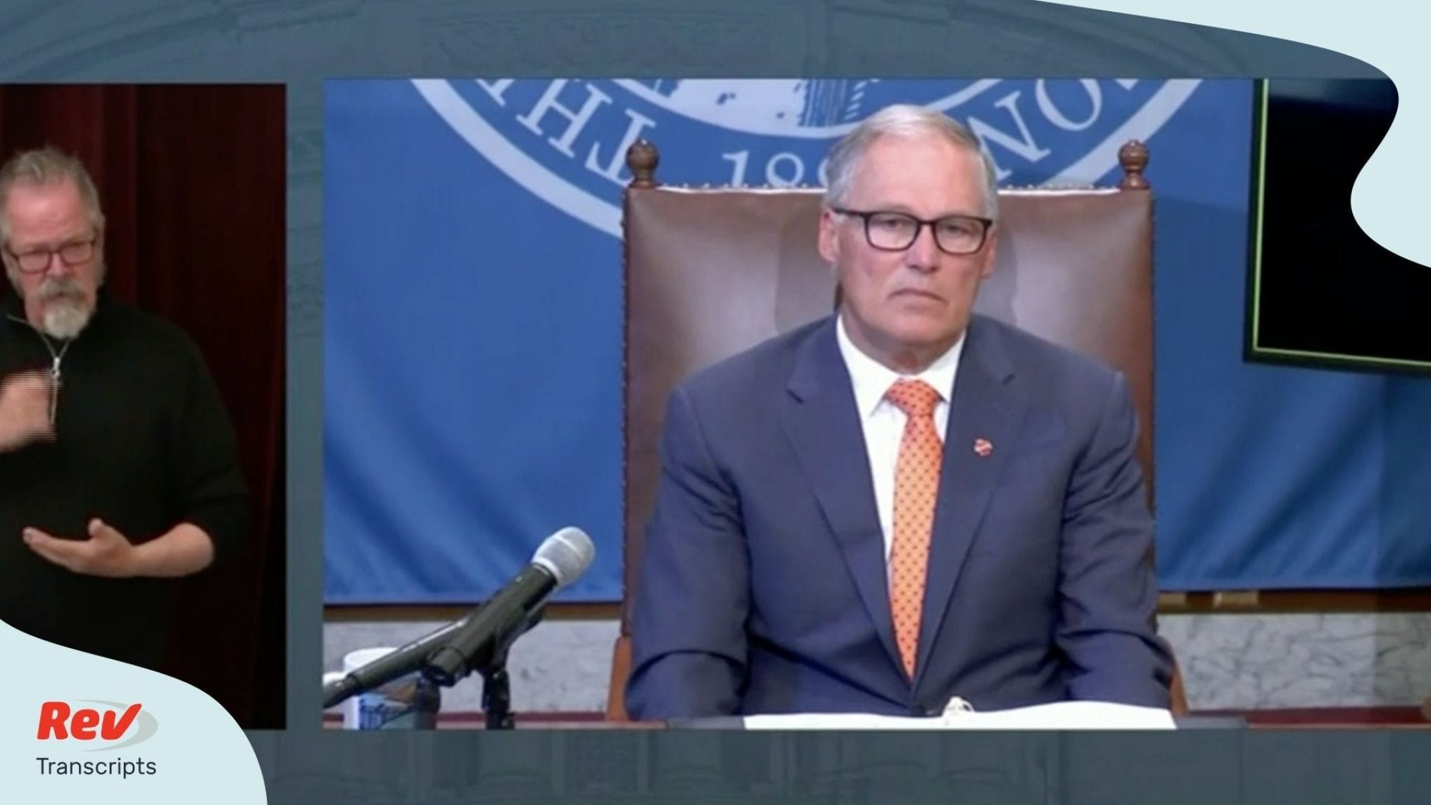 inslee press conference today live