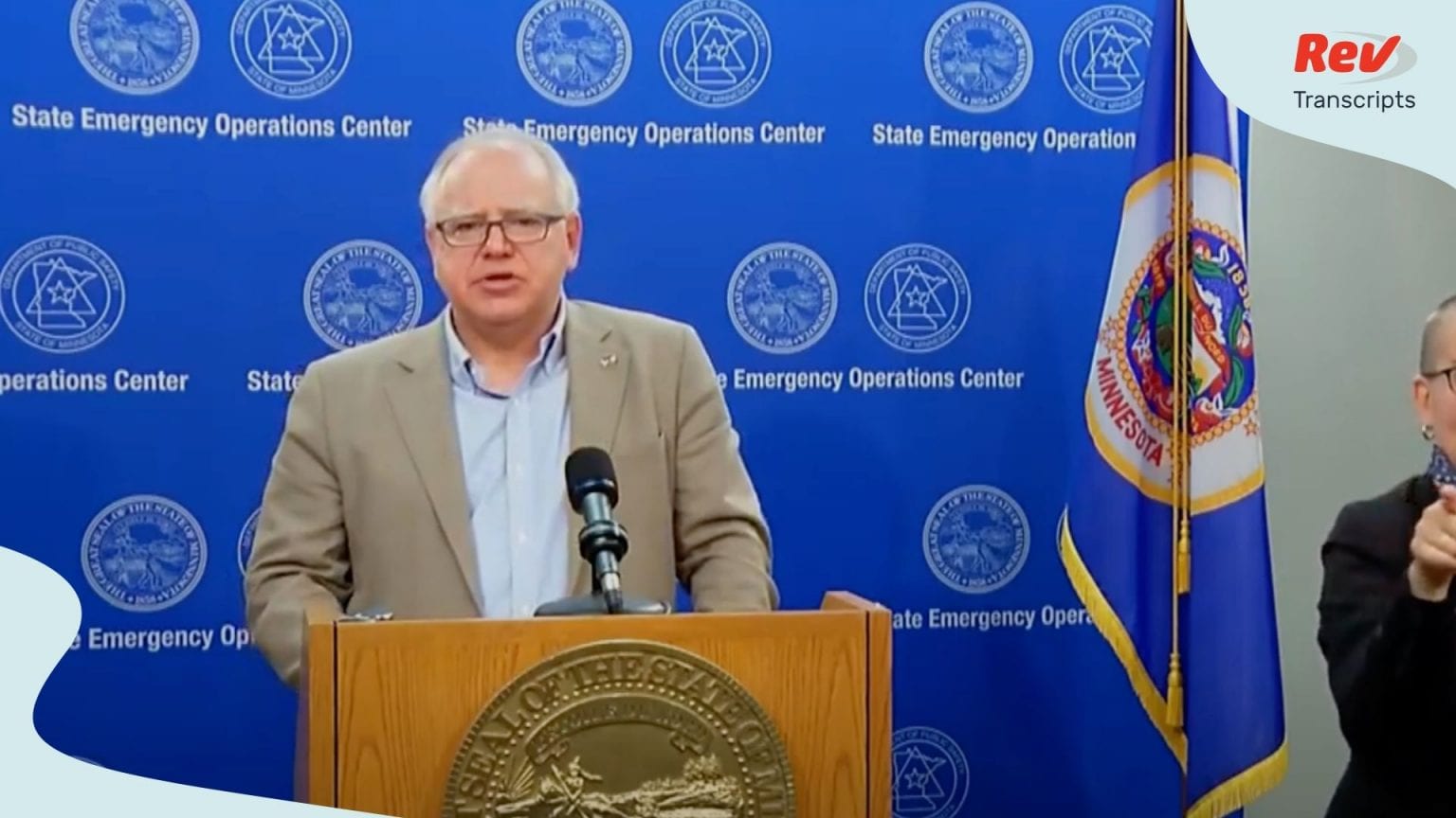 Governor Tim Walz May 31 Press Conference Transcript on Minneapolis