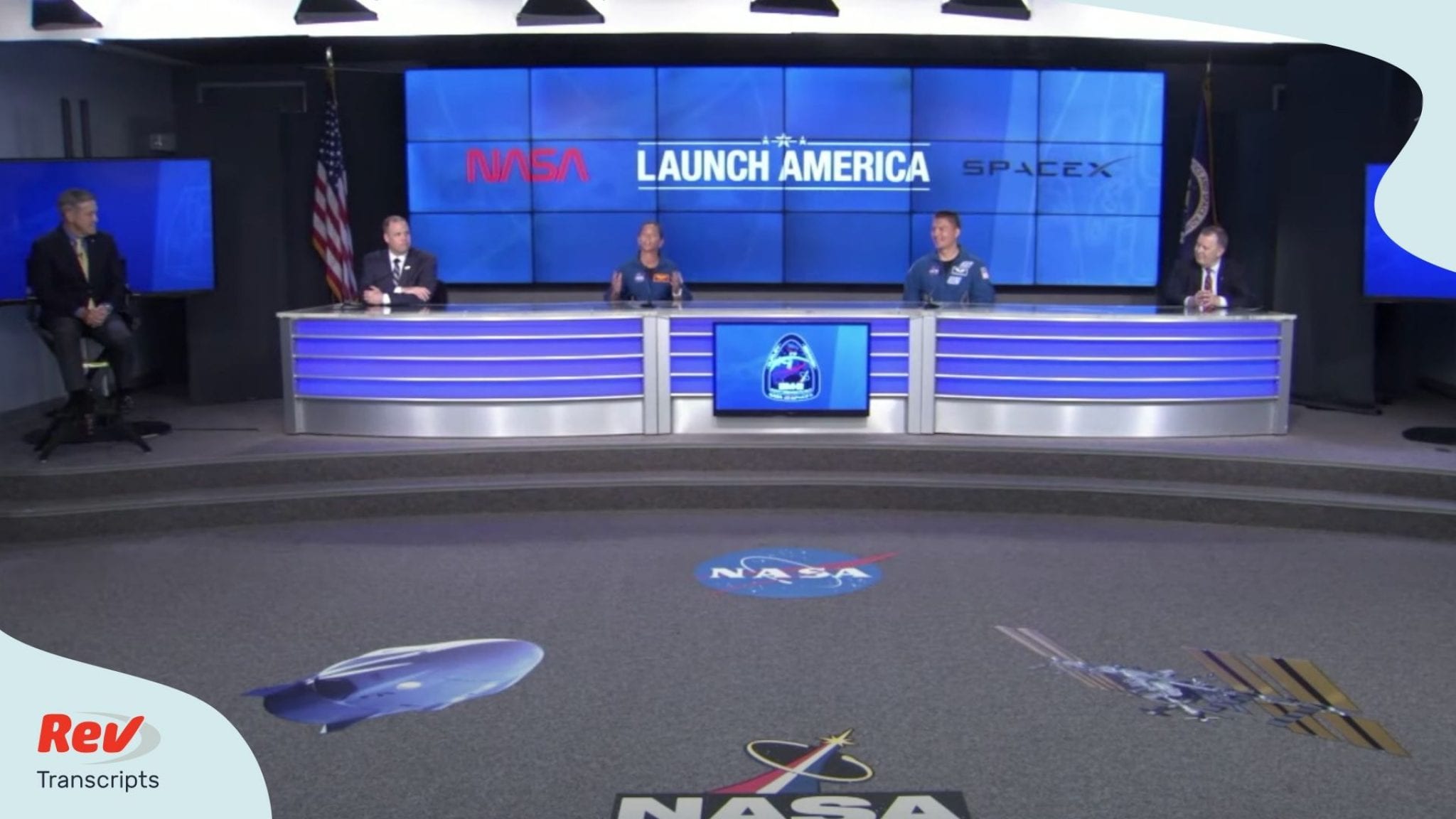 NASA SpaceX Crew Dragon Space Launch Press Conference Transcript Rev Blog