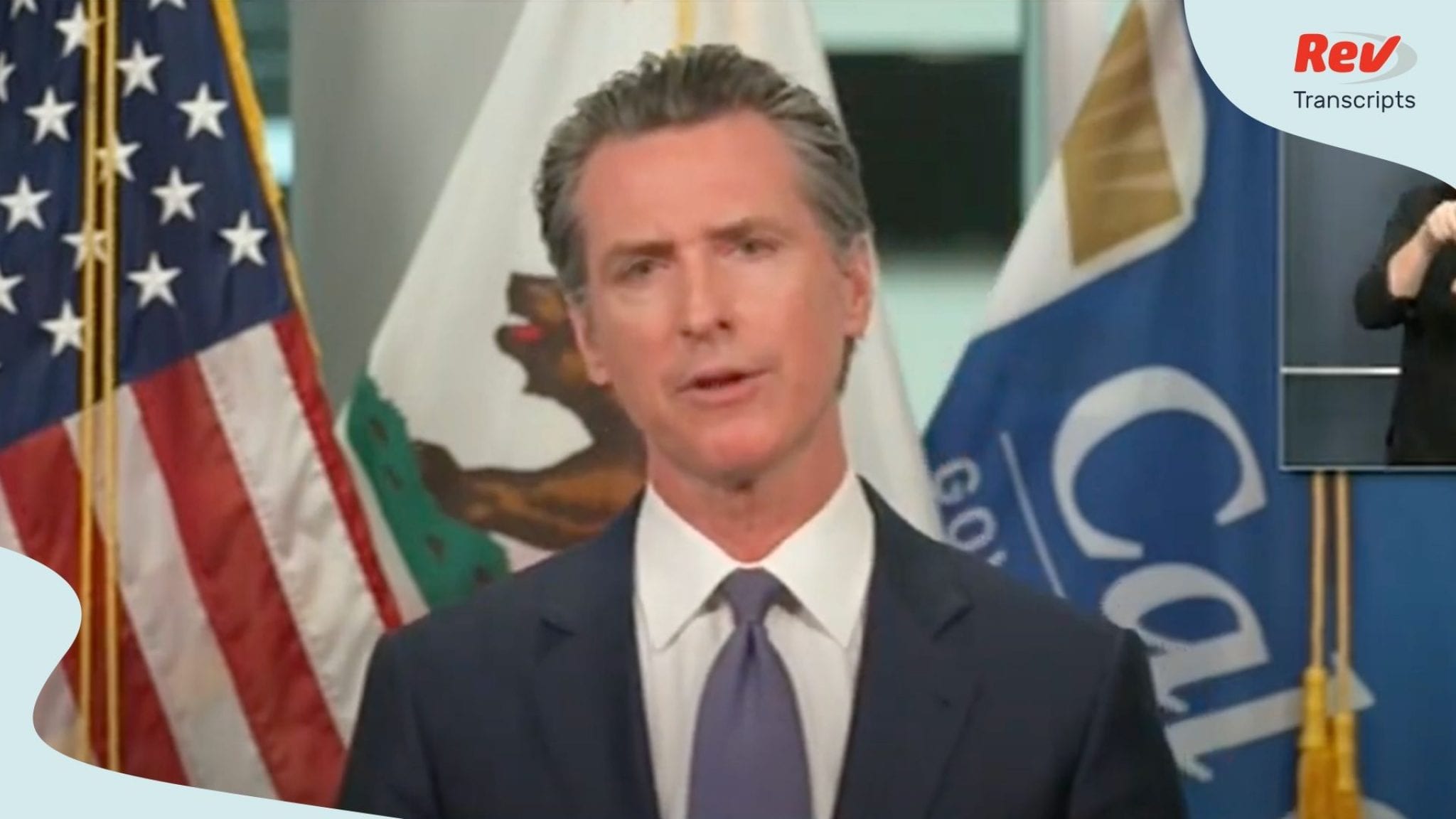 California Governor Gavin Newsom July 8 Press Conference Transcript Rev