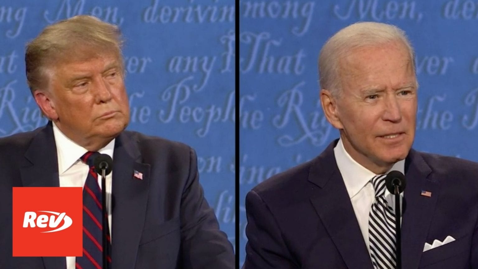 Trump & Biden First Presidential Debate 2020 Transcripts