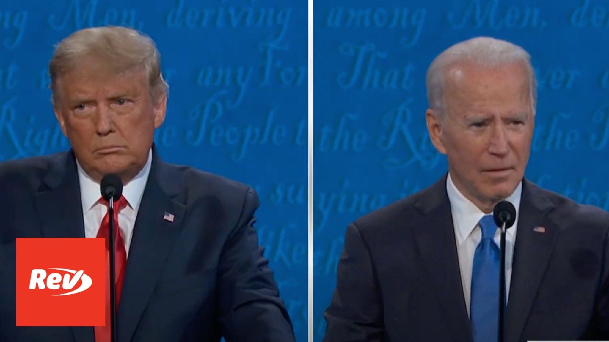 Donald Trump & Joe Biden Final Debate 2020 | Rev