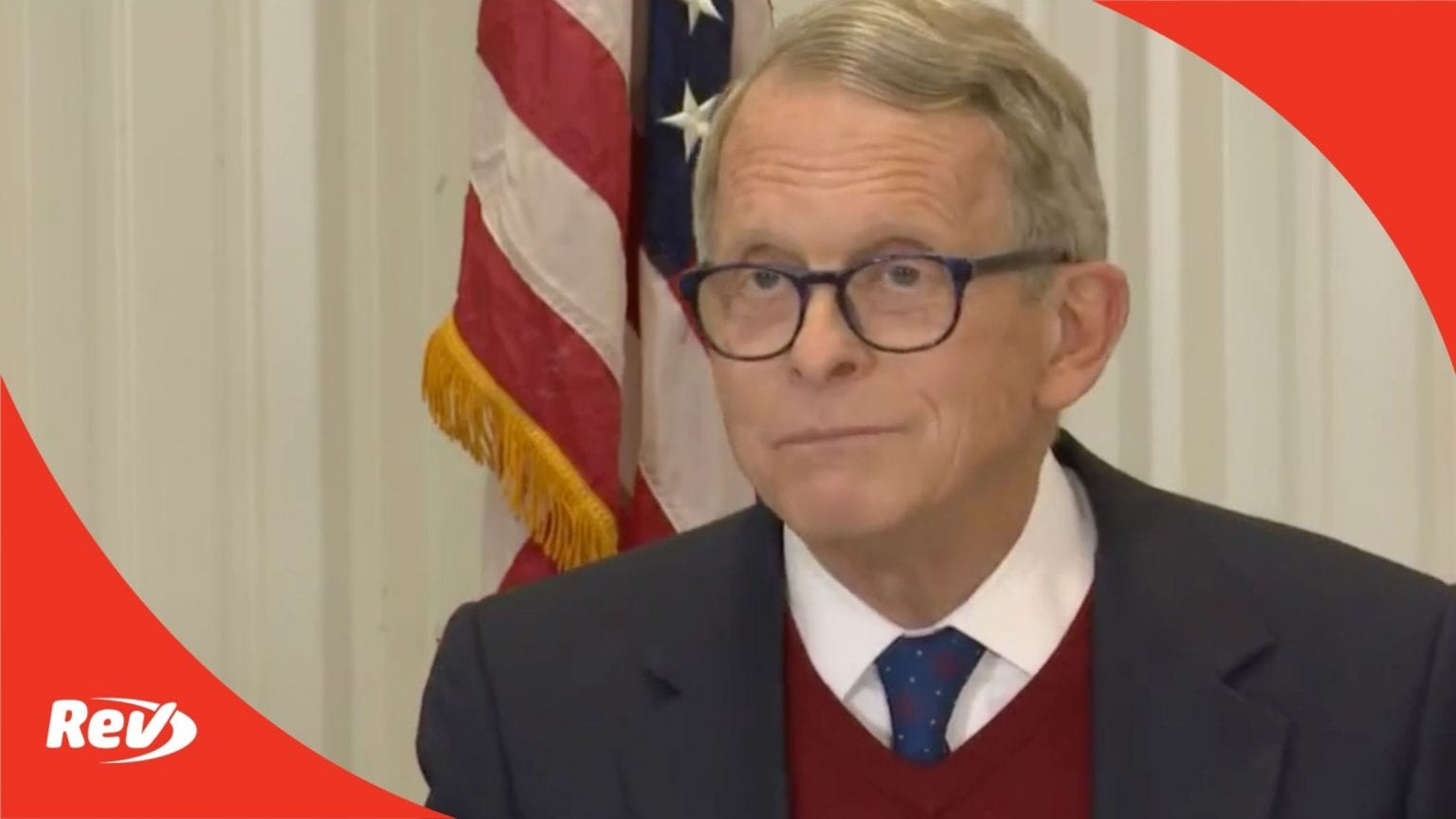 Ohio Governor Mike DeWine Press Conference Transcript October 19 Rev Blog