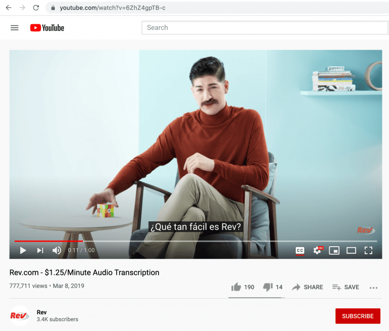 custom subtitles youtube