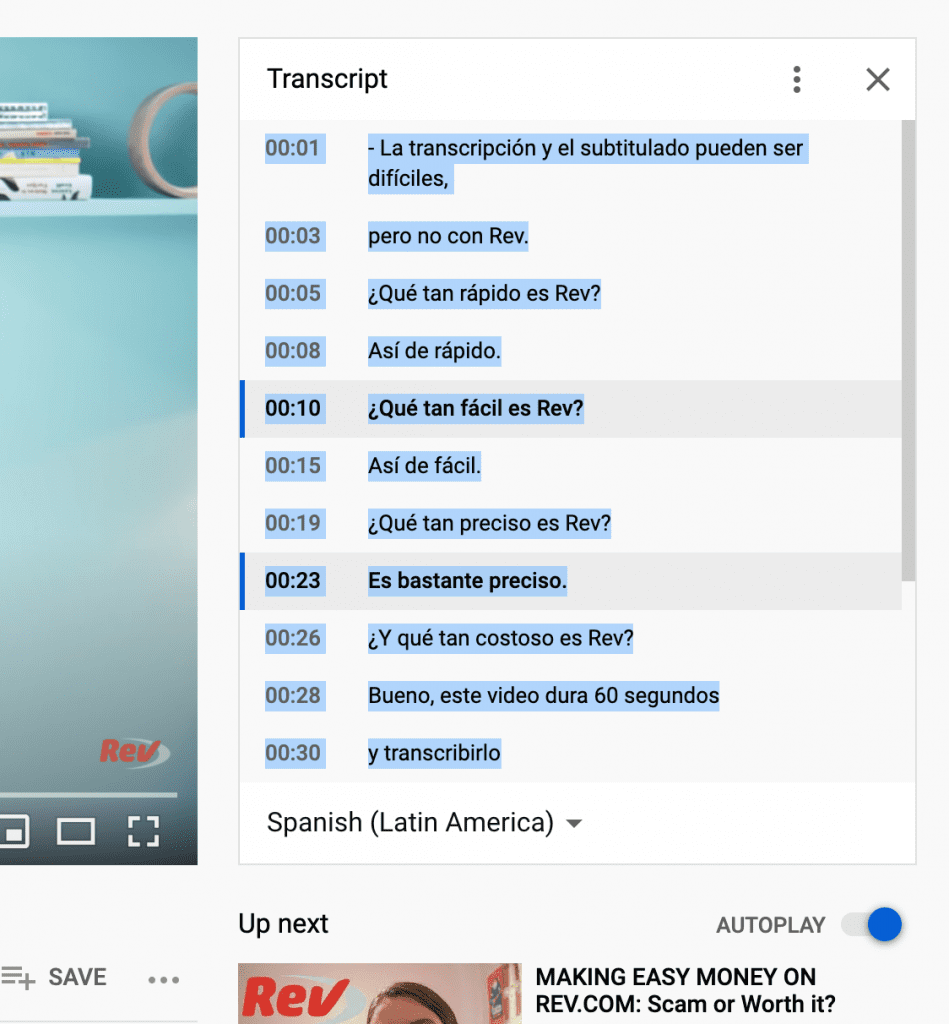 download youtube transcript as text free