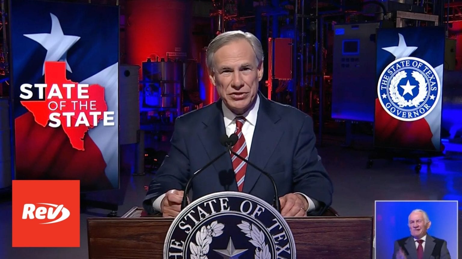 Gov. Greg Abbott Texas State of the State Address Transcript 2021 Rev