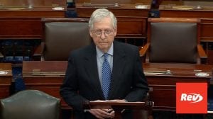 Ομιλία κατώτατου ομίλου Mitch McConnell στη μεταγραφή Filibuster στις 16 Μαρτίου