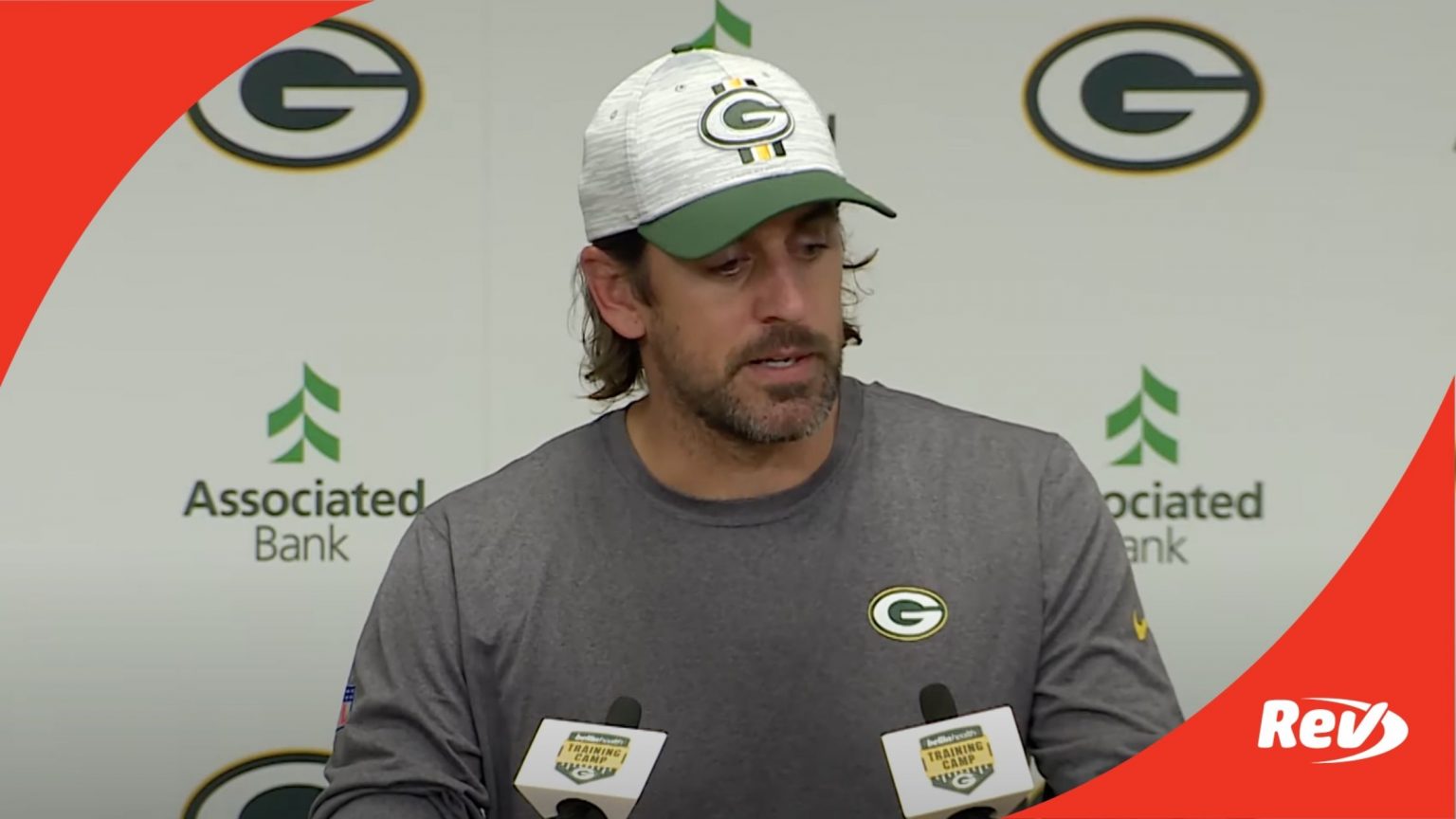 aaron rodgers press conference