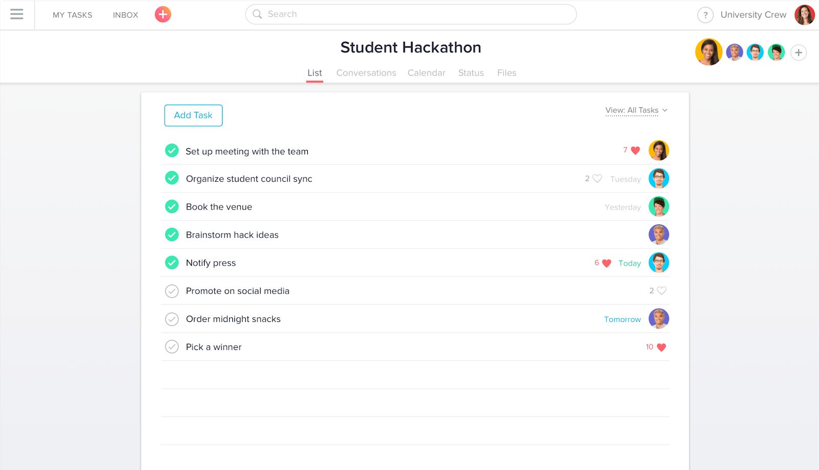 Best Productivity Apps For College Students Rev Blog   Asana Productivity App For College Students 