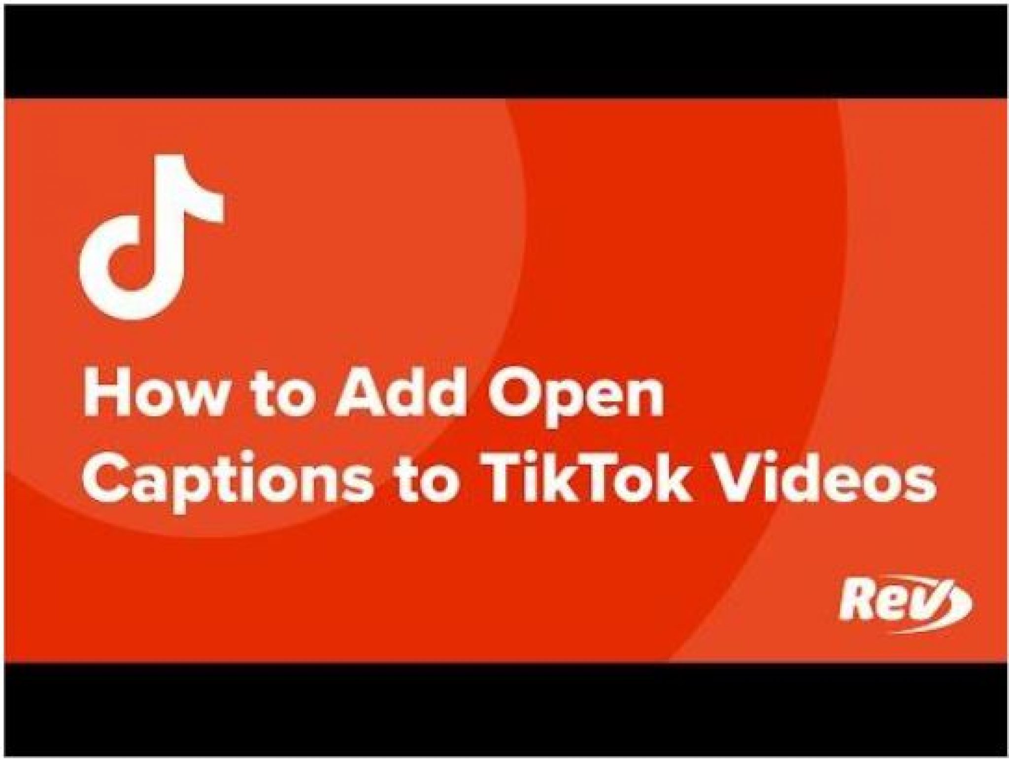 How to Add Subtitles Captions to TikTok Rev Blog