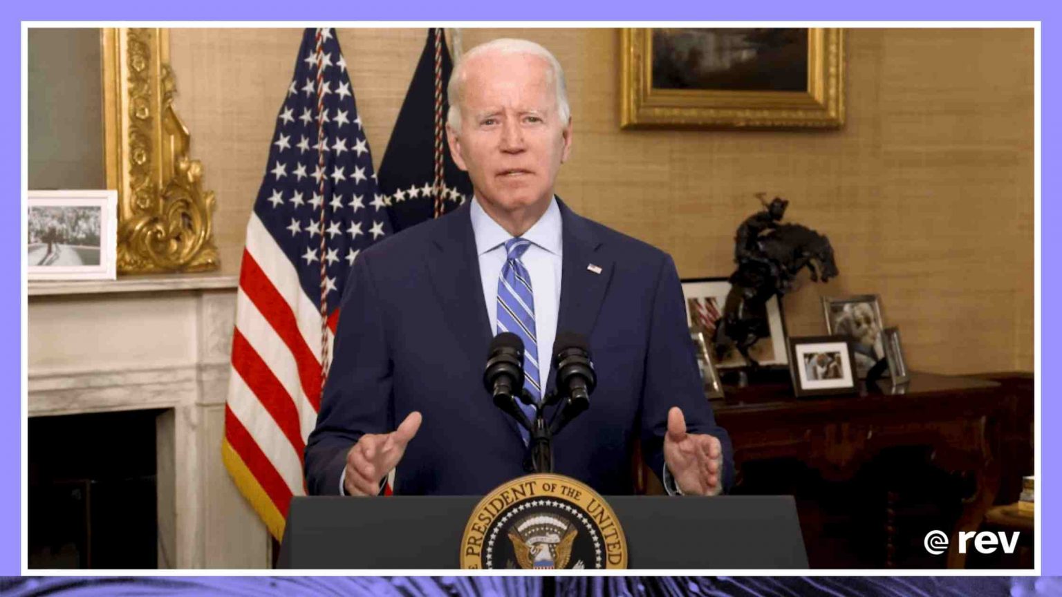 President Biden delivers virtual remarks to the NOBLE Conference 7/25