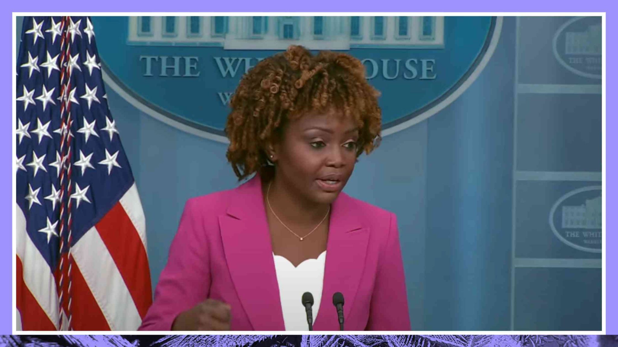 White House Press Secretary Karine Jean-Pierre Has Made History—And Waves