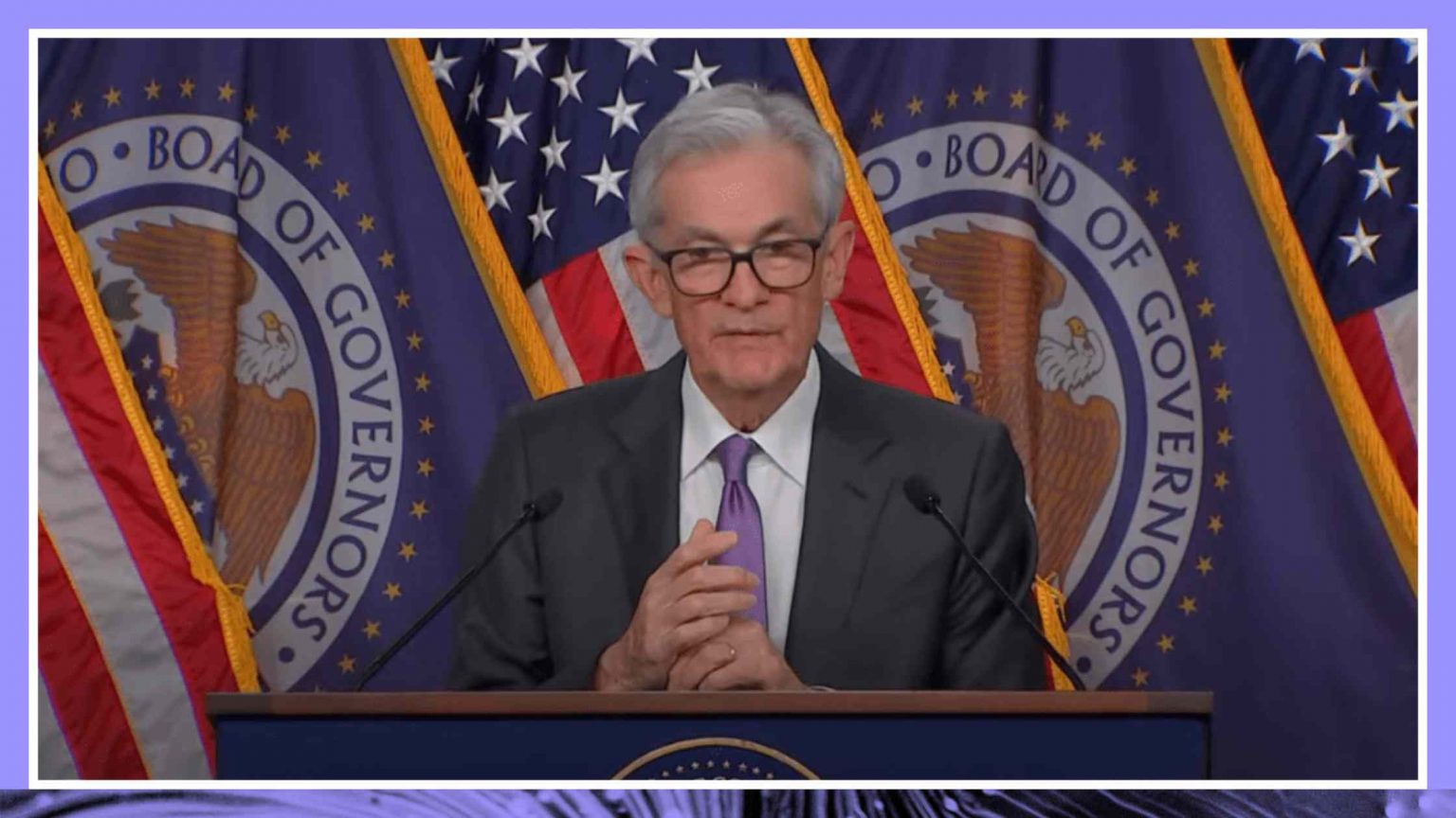 Fed Chair Jerome Powell Interest Rates Rev