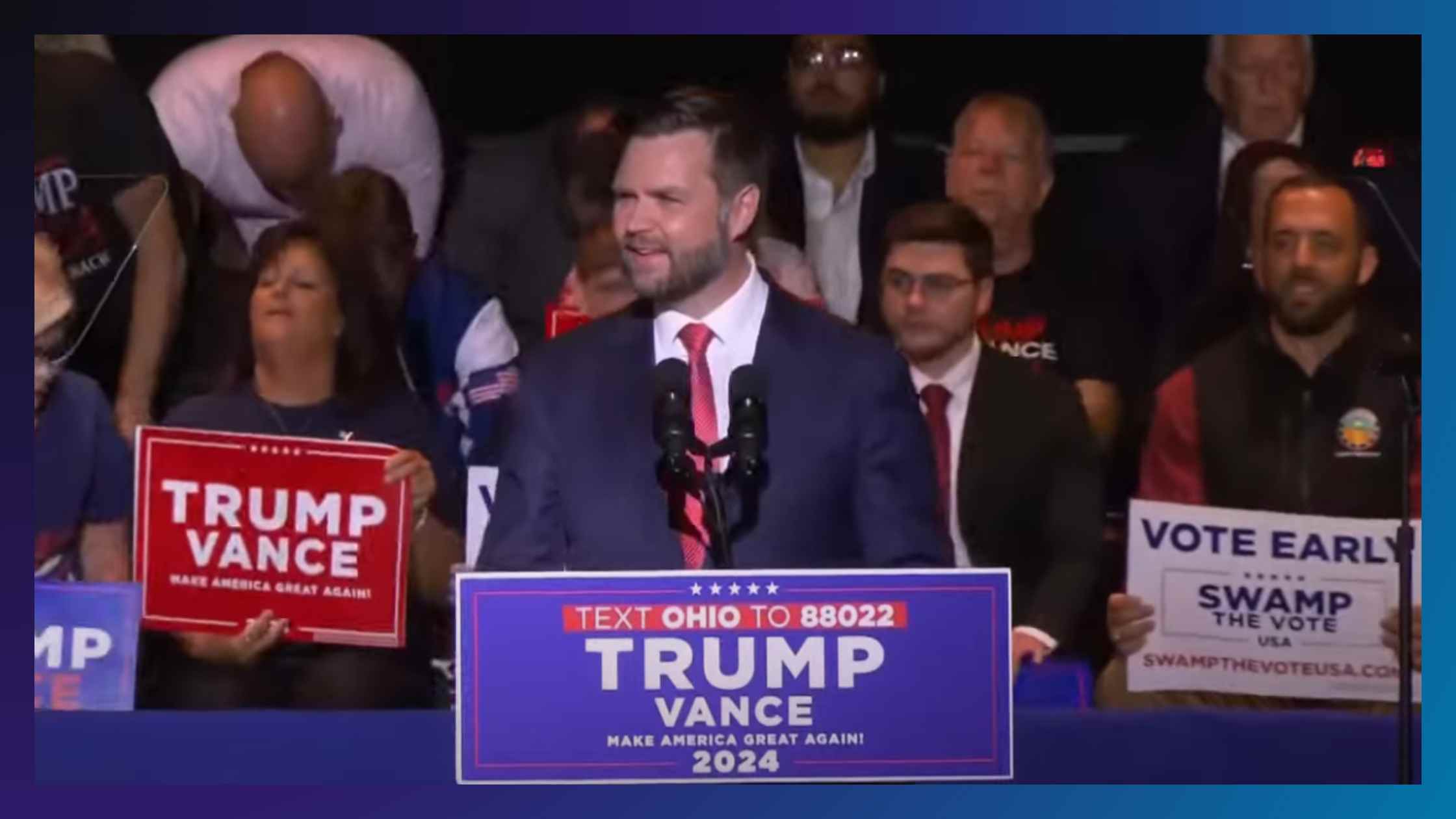 JD Vance Rally