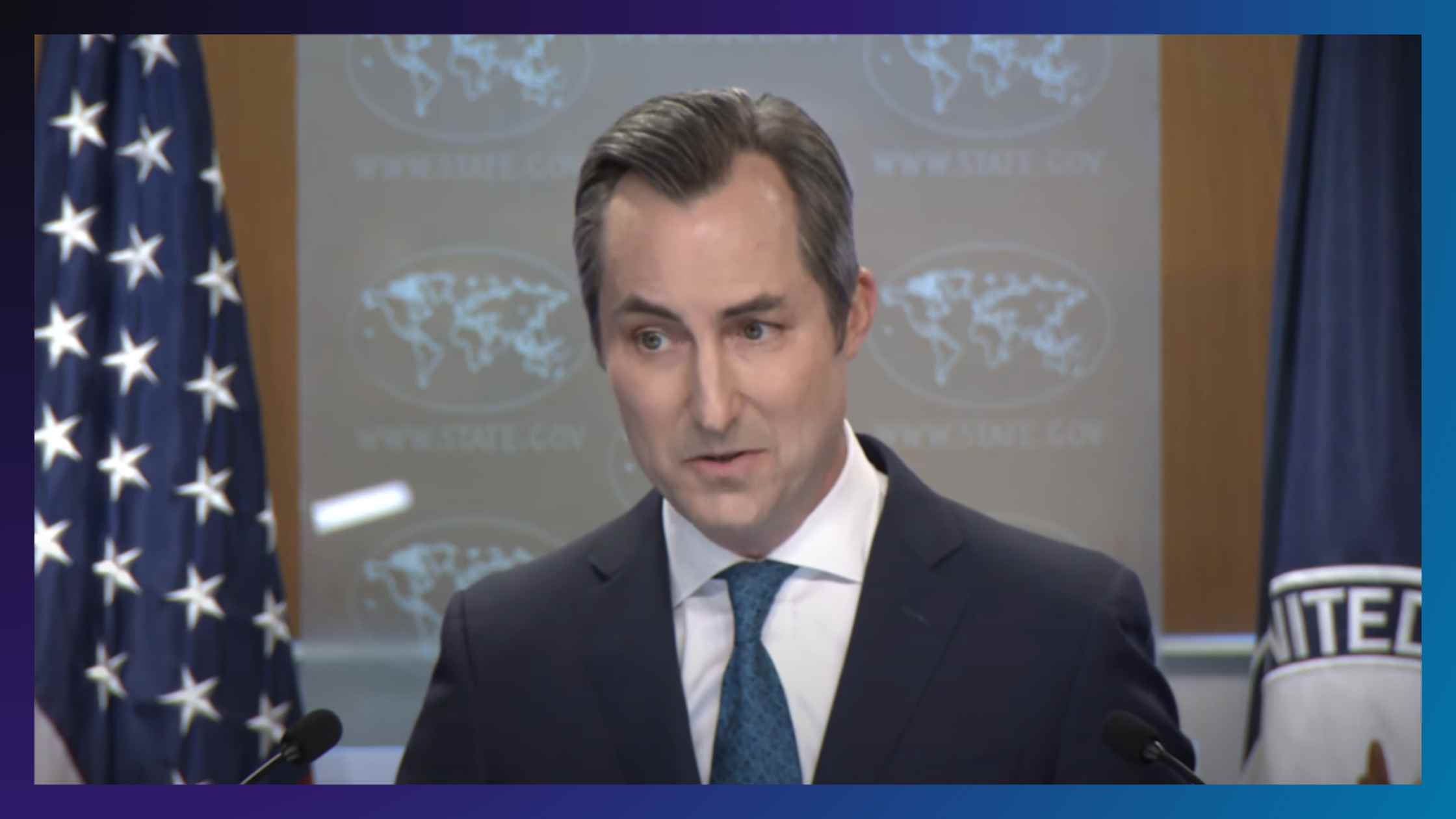 Matthew Miller leads State Dept Briefing