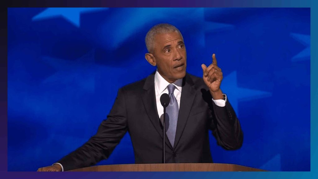 Barack Obama at DNC