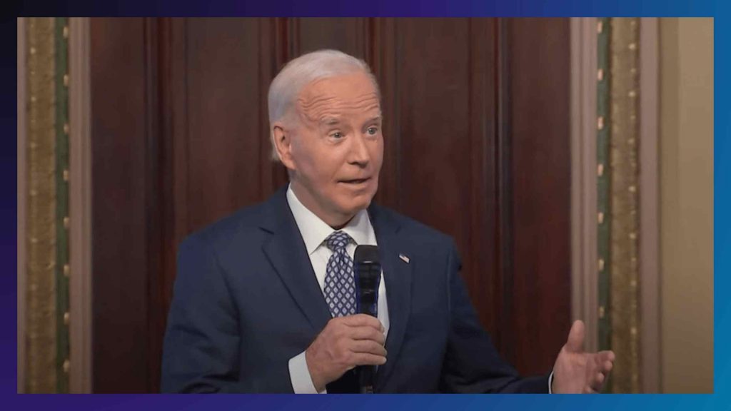 Biden talks about AI