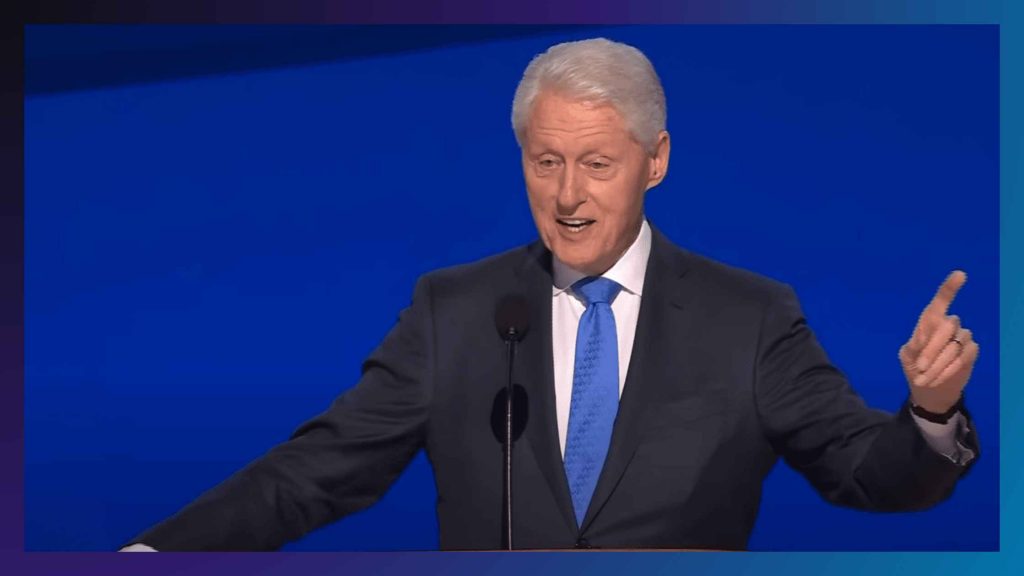 Bill Clinton speaks at DNC