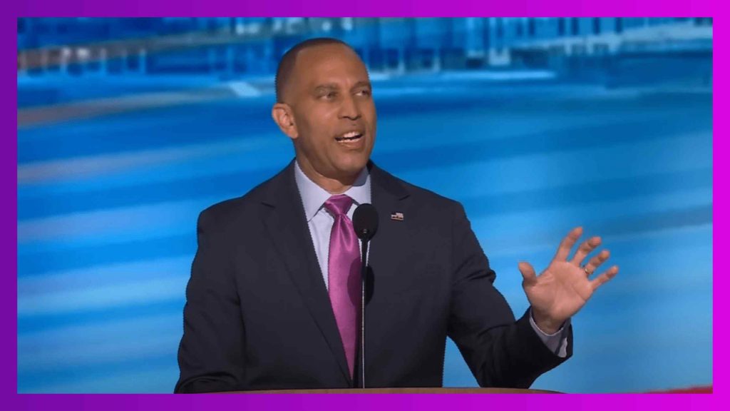 Hakeem Jeffries speaks at DNC