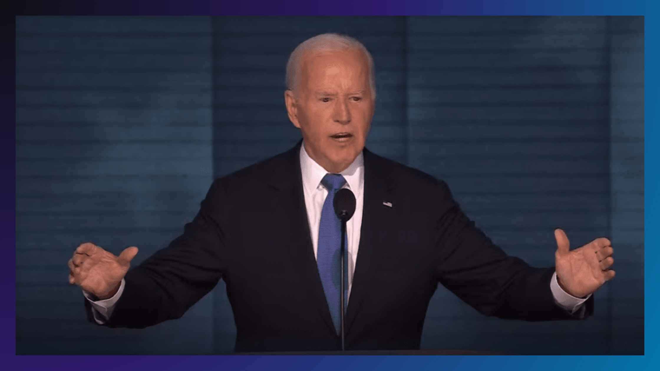 Joe Biden Speaks at the DNC