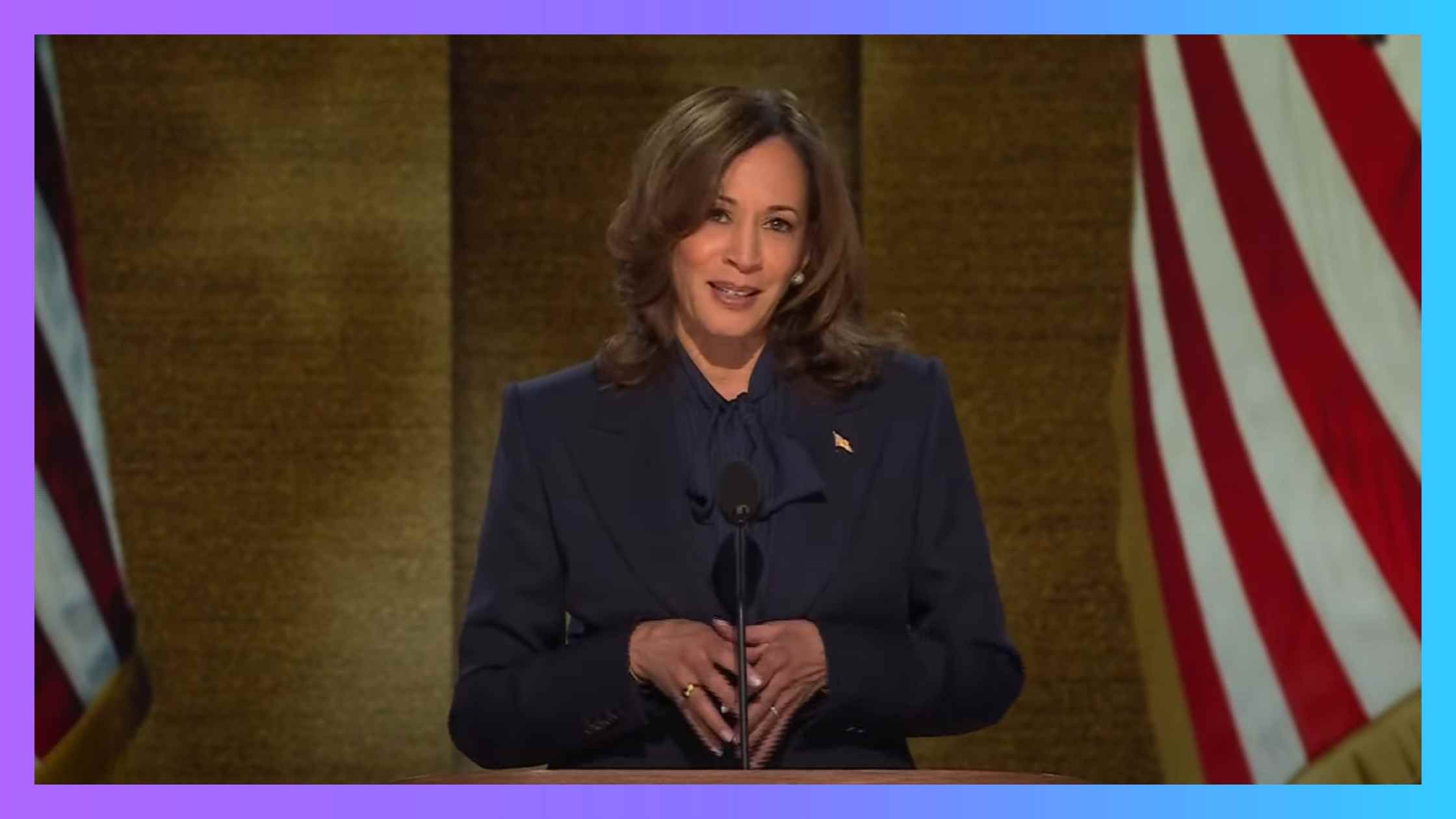 Kamala Harris at DNC