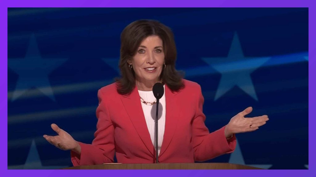 Kathy Hochul at DNC