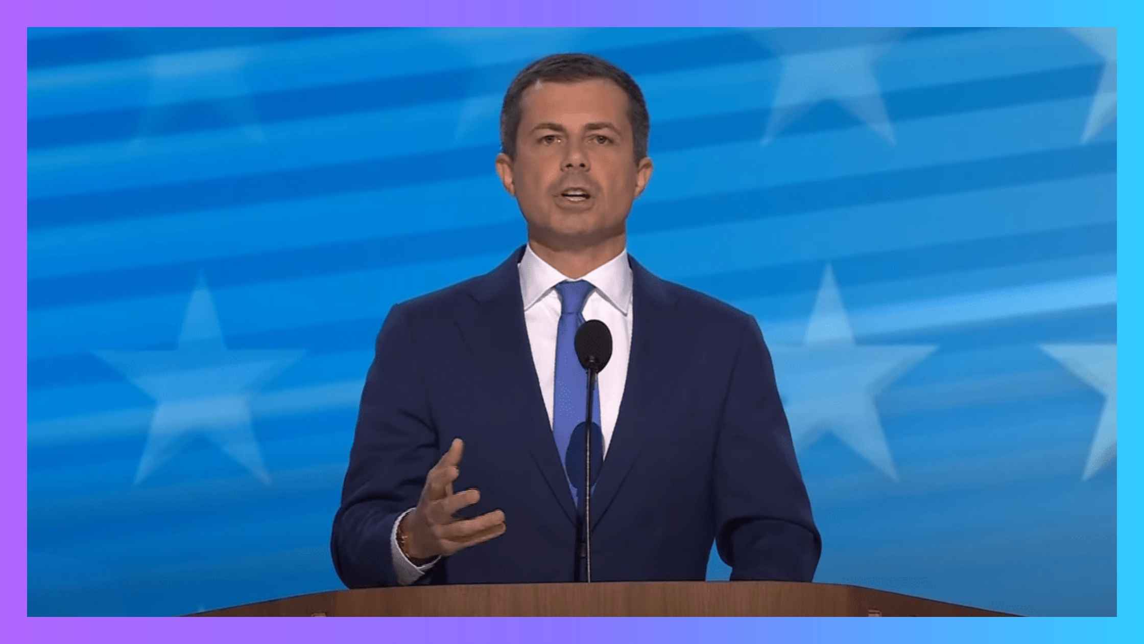 Pete Buttigieg speaks at DNC