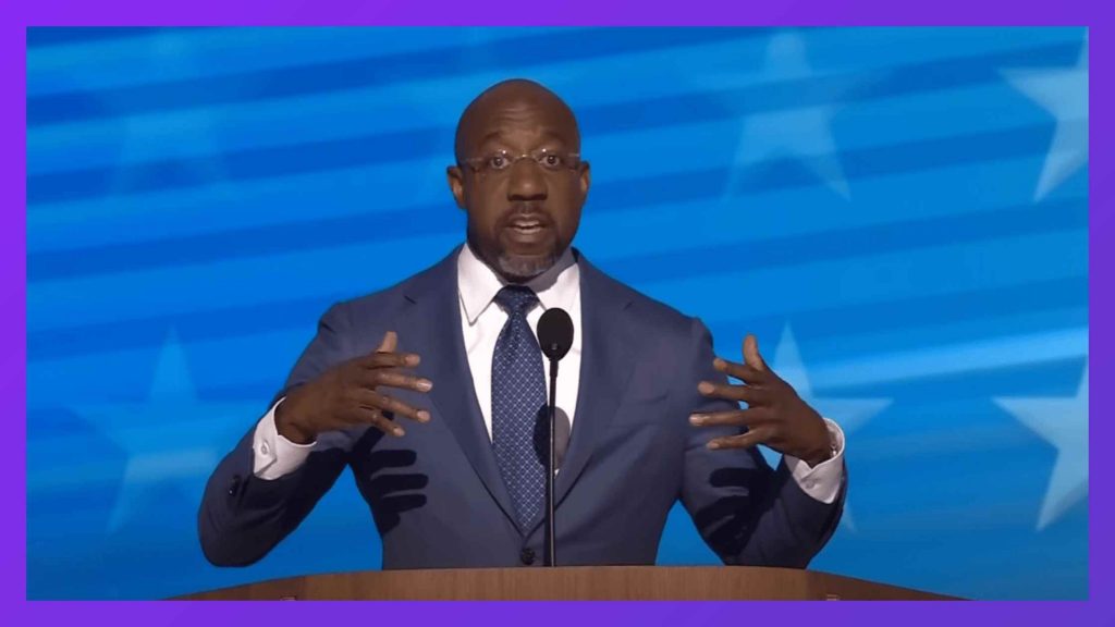 Raphael Warnock at DNC