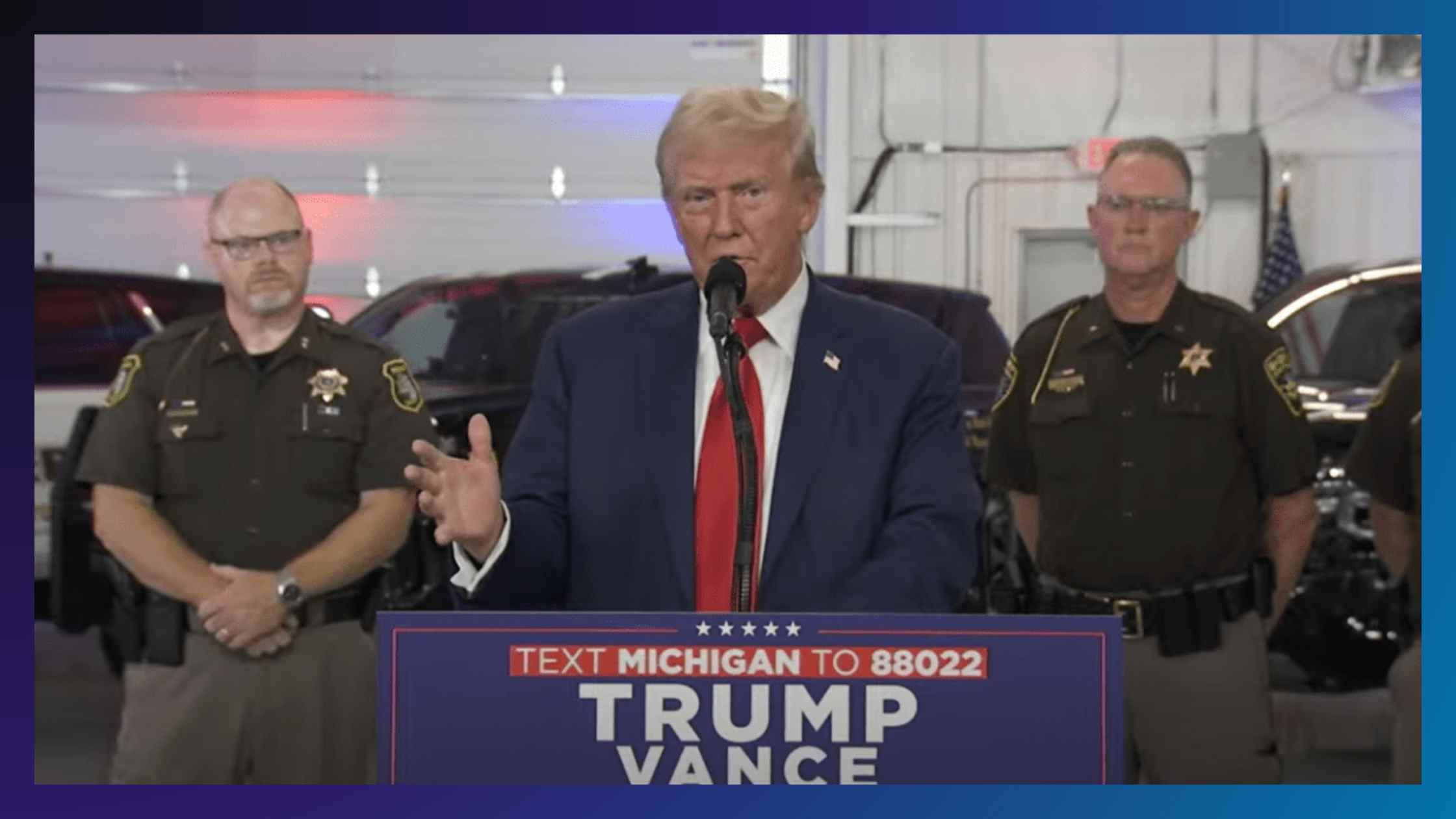 Trump in Michigan