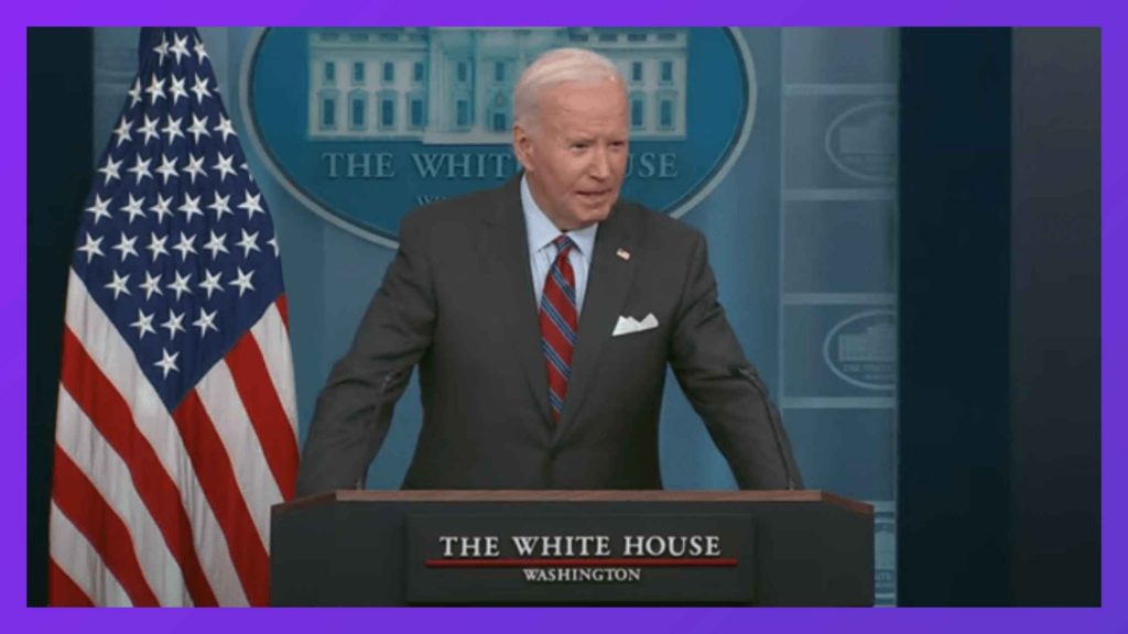 Biden joins White House Briefing